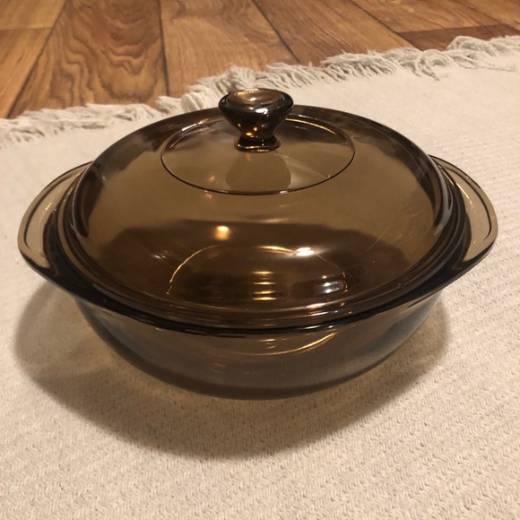 Pyrex Other - Vintage PYREX 023-n with PYREX 623c lid in Amber